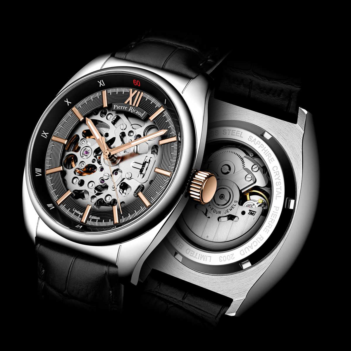 Orologio da uomo Pierre Ricaud P2003.R2R6AS
