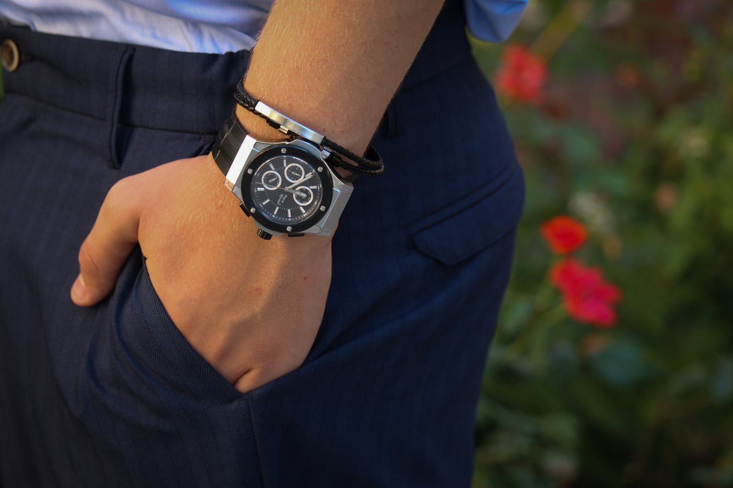 Set Orologio P97036.Y214QF/T + Bracciale PR627.5BL