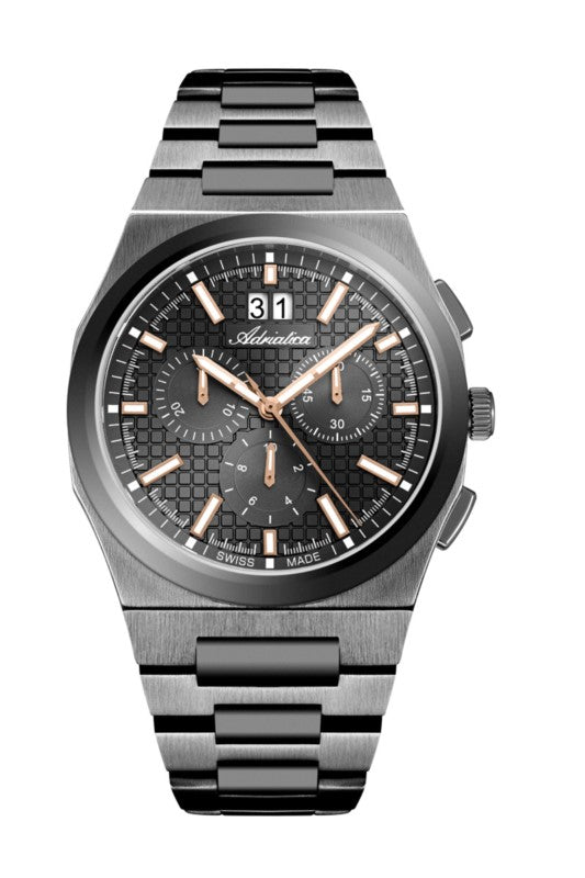 Orologio Chrono Adriatica da Uomo acciao 40 mm