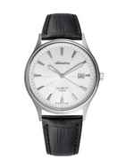 Adriatica Uomo Elegante cinturino pelle Quadrante bianco - nero A1171.4213Q
